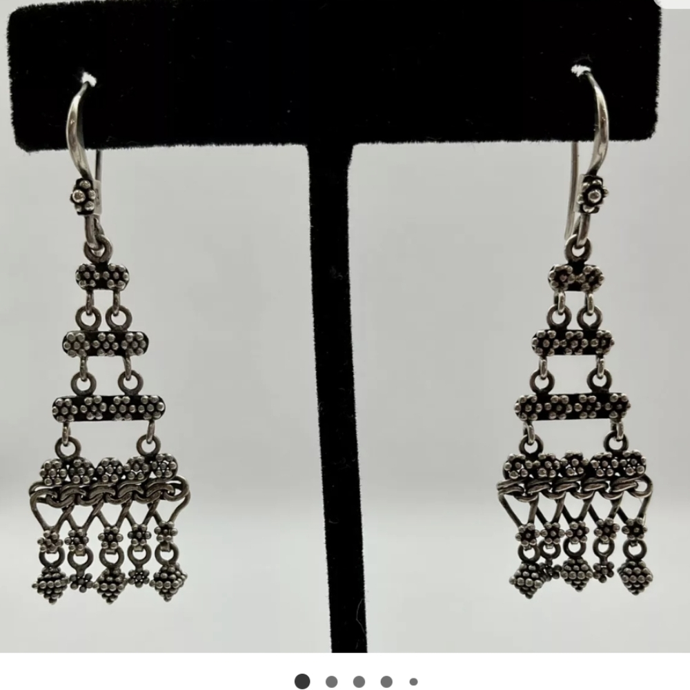 Lois Hill .925 sterling silver authentic design hand made in Indonesia